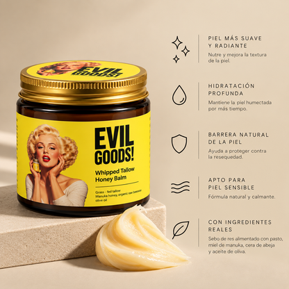 EVIL GOODS! Whipped Tallow Honey Balm