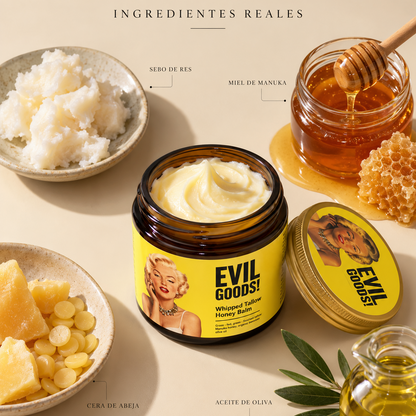 EVIL GOODS! Whipped Tallow Honey Balm