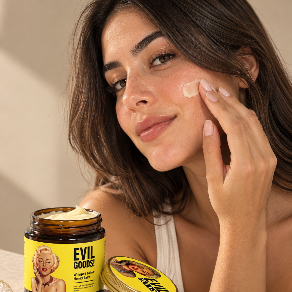 EVIL GOODS! Whipped Tallow Honey Balm