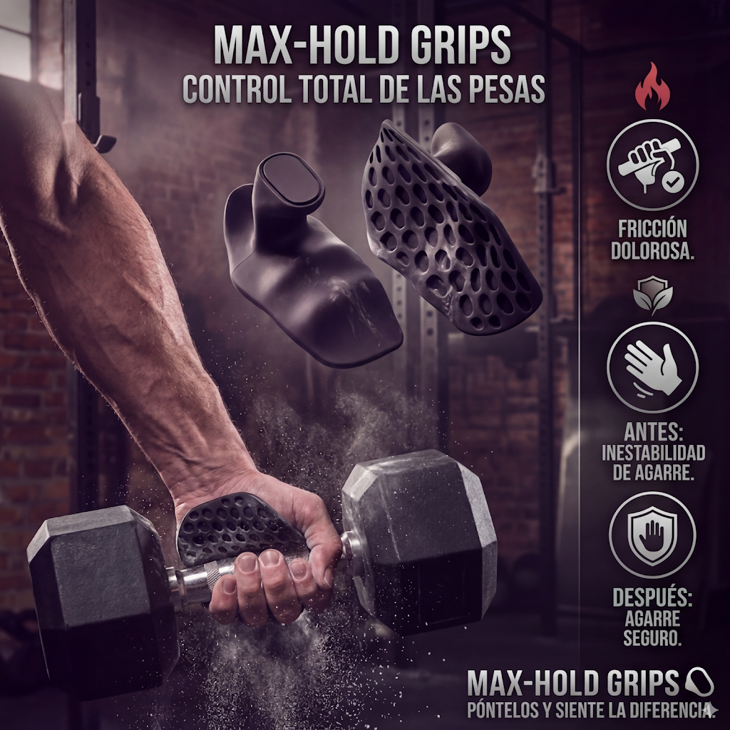 Grip Antideslizante para el Gym | Más Agarre, Más Fuerza, Cero Callos